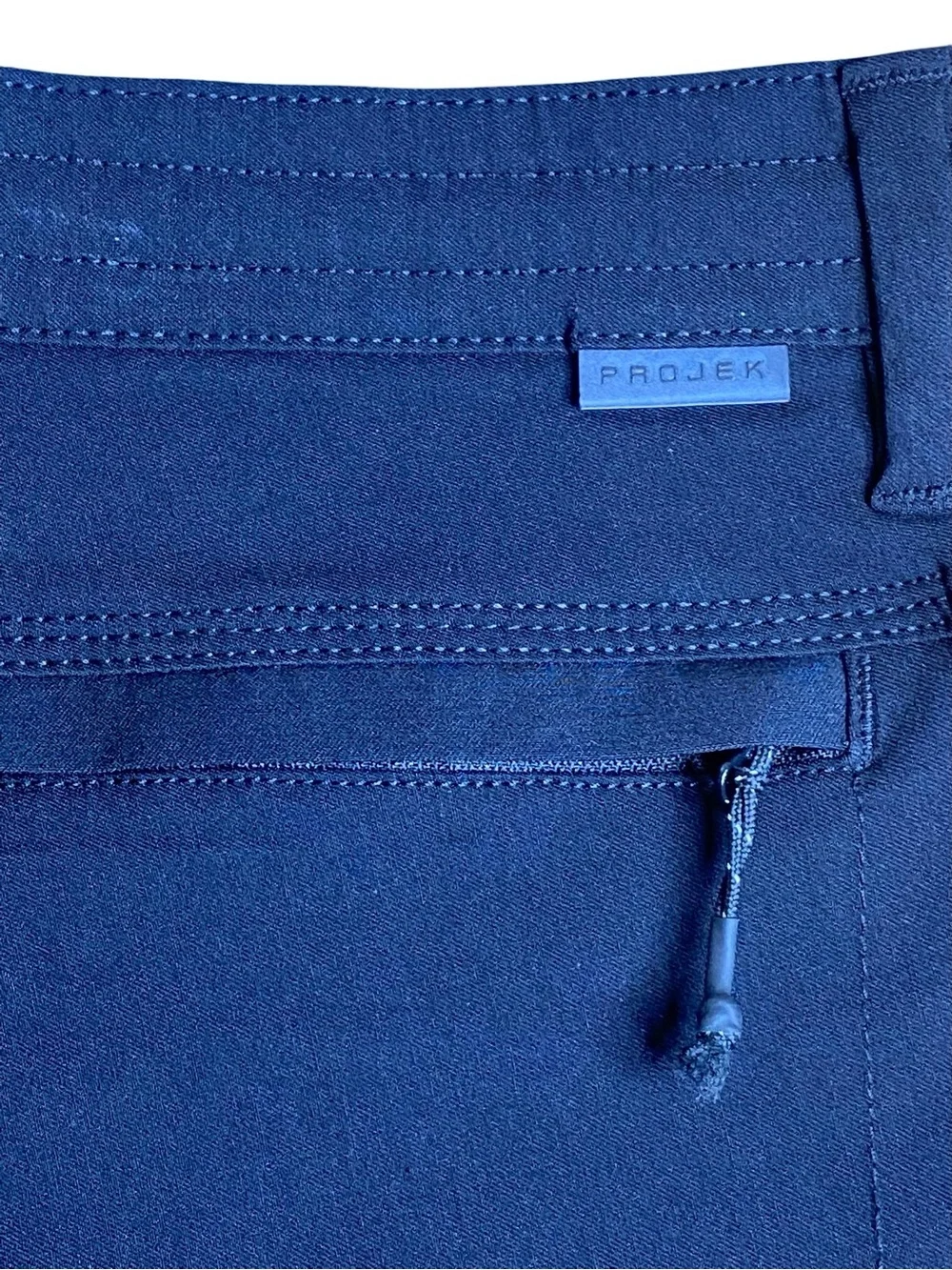 Projek Raw (2) Bungee Flex Chino Shorts One Gray one Black Both Men Size 36 NWT